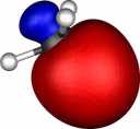 Localised C-H Orbital for Methane (3-21G* basis)